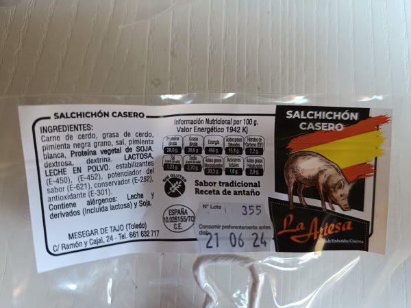 salchicon casero